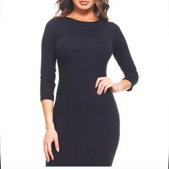 Yelete Dresses & Skirts - Yelete Bodycon Midi Dress